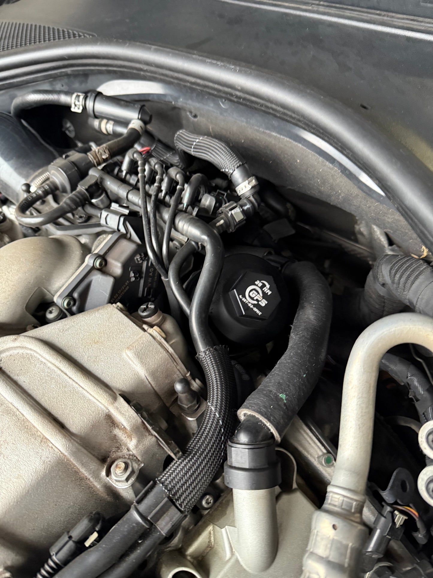 Audi 3.0T Gen 2 (CREC) Oil Filter Cap - Billet Aluminum Upgrade
