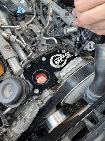 GPS Audi EA837 3.0T CREC Billet Thermostat Housing (Gen 2)