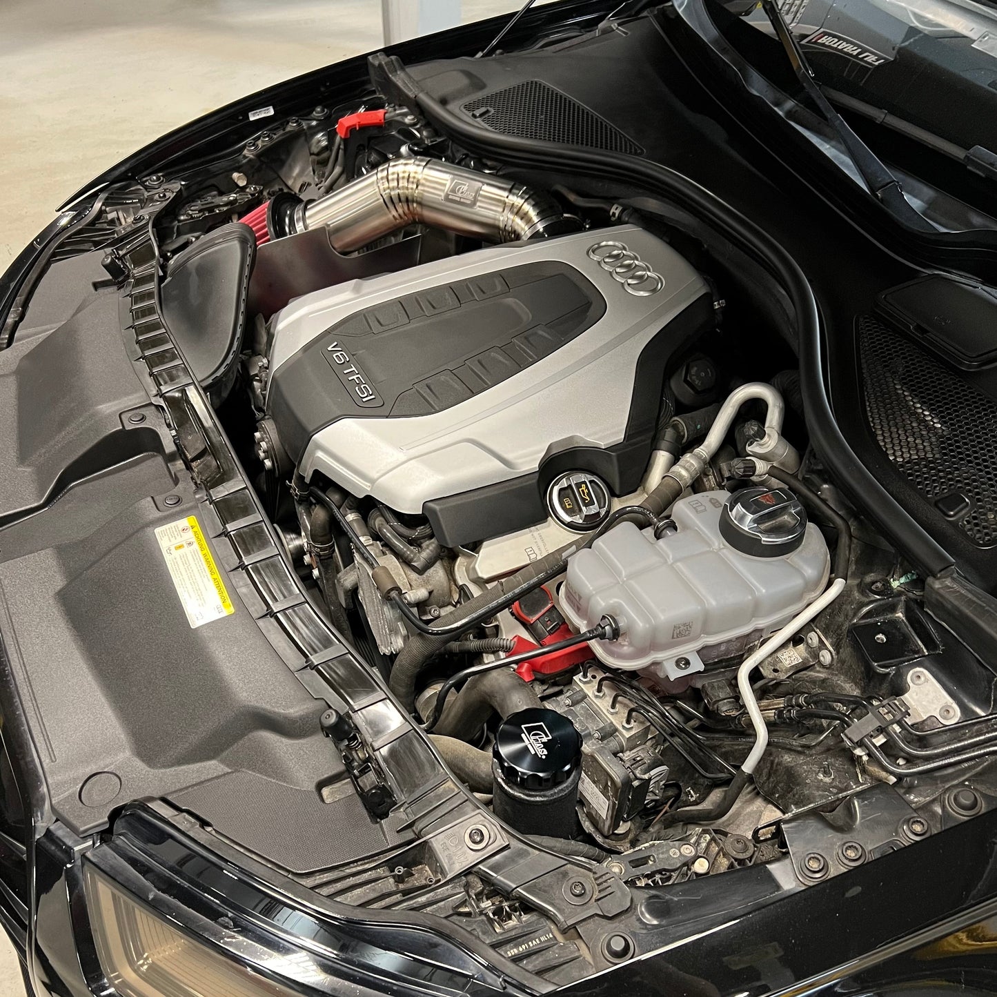 GAS 89mm Titanium Intake, C7 A6/A7 3.0T