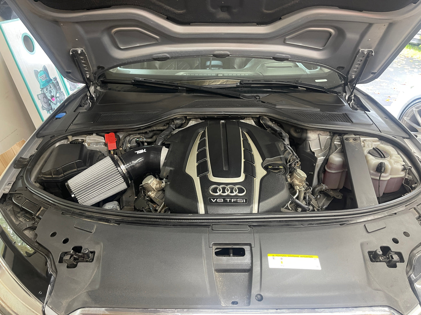 TGK Motorsport 4.0T Air Intake System - Audi D4 A8/S8