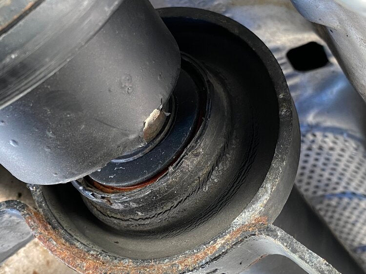 JXB Performance B9 SQ5 Driveshaft Center Support Bearing Carrier Upgrade