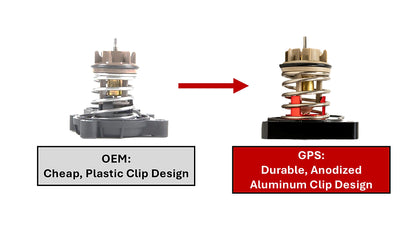 GPS Audi EA837 3.0T CREC Billet Thermostat Housing (Gen 2)