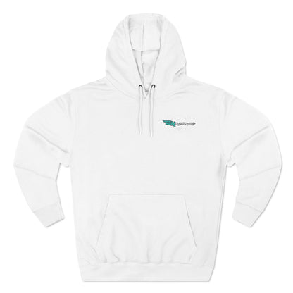 Three-Panel Fleece Hoodie