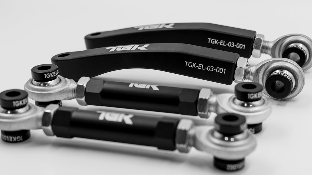 TGK Motorsport Billet Adjustable Front And Rear Swaybar Endlink Set