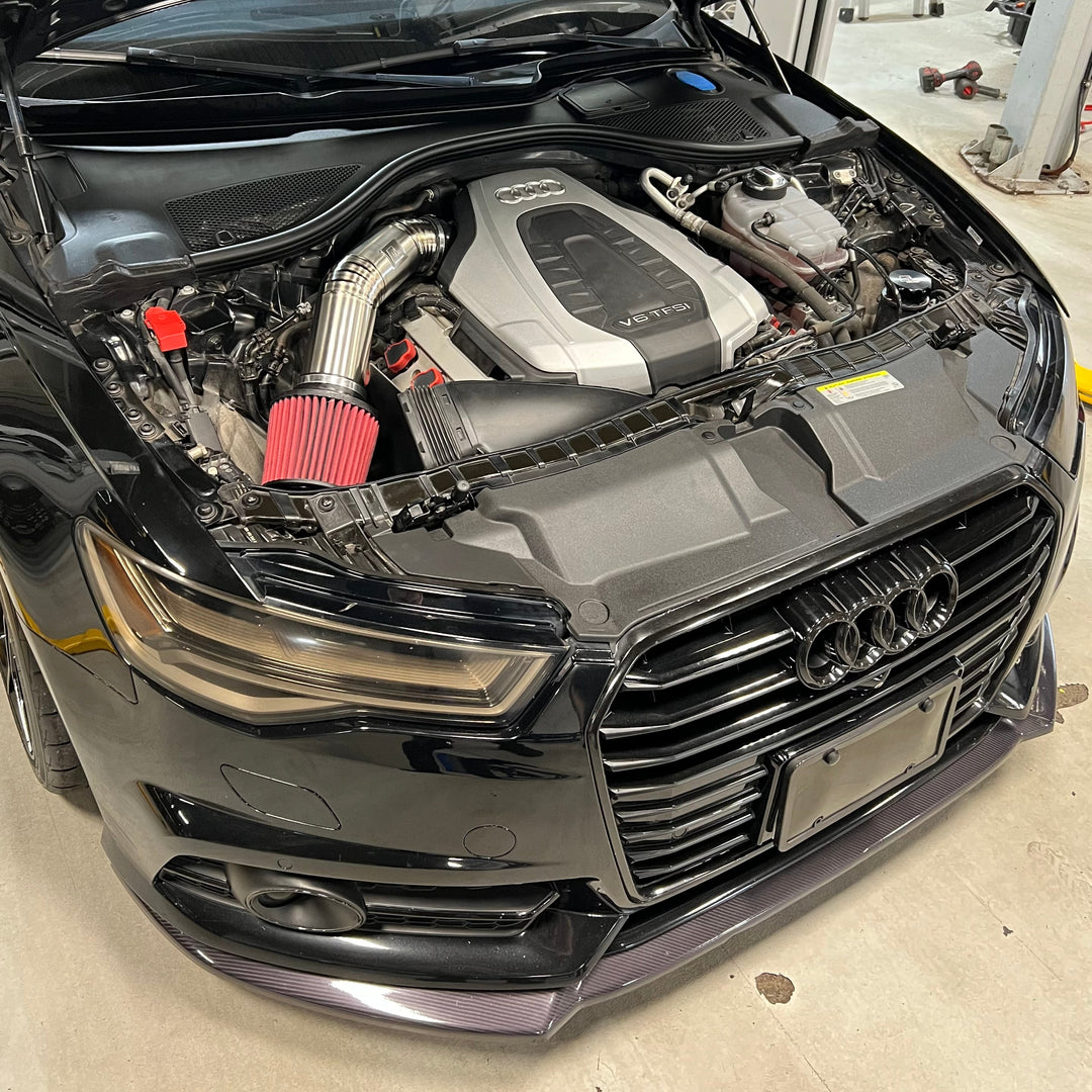 GAS 89mm Titanium Intake, C7 A6/A7 3.0T