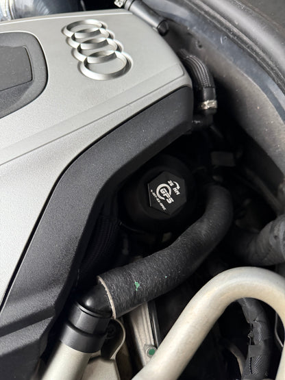 Audi 3.0T Gen 2 (CREC) Oil Filter Cap - Billet Aluminum Upgrade