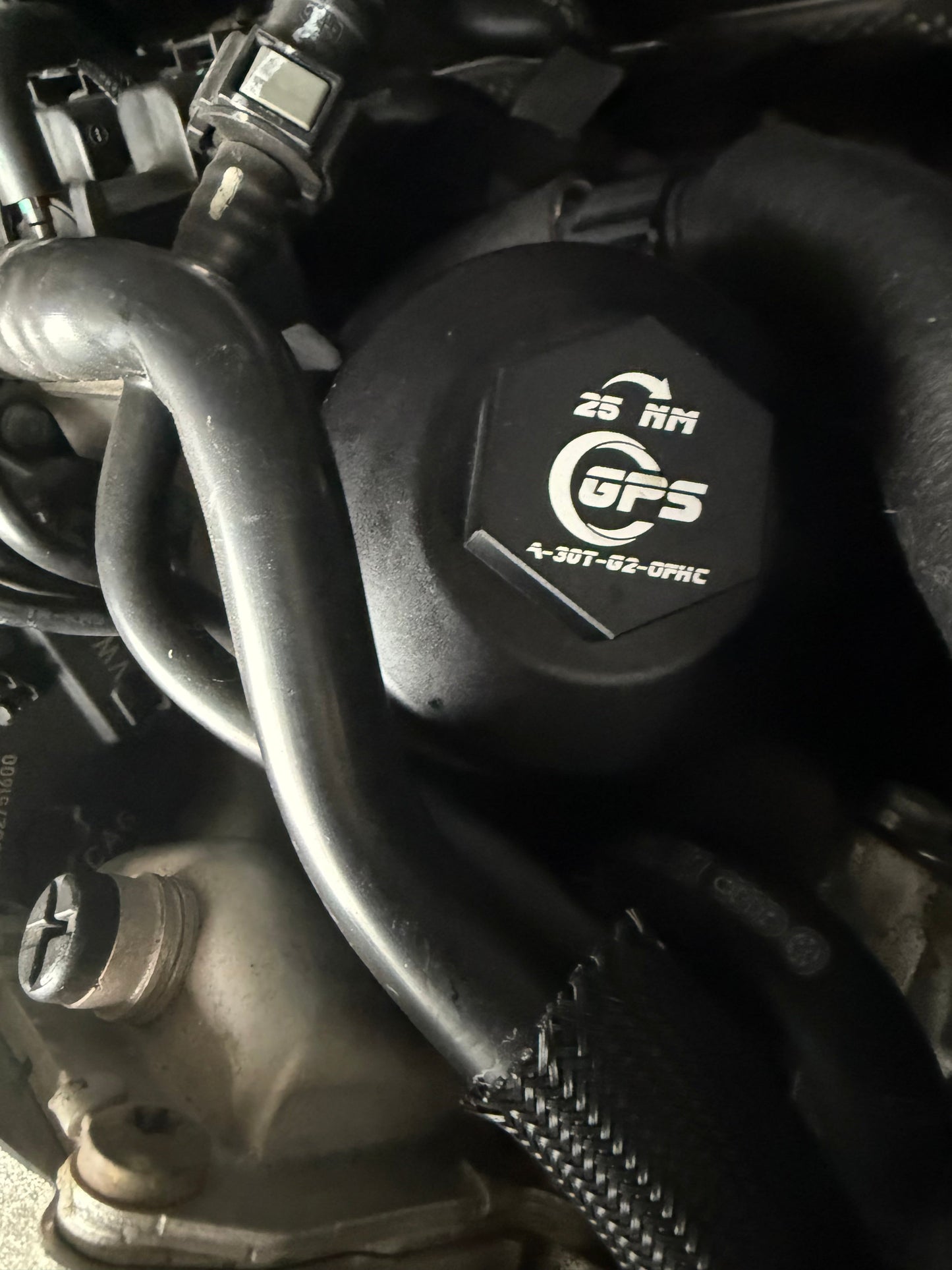 Audi 3.0T Gen 2 (CREC) Oil Filter Cap - Billet Aluminum Upgrade