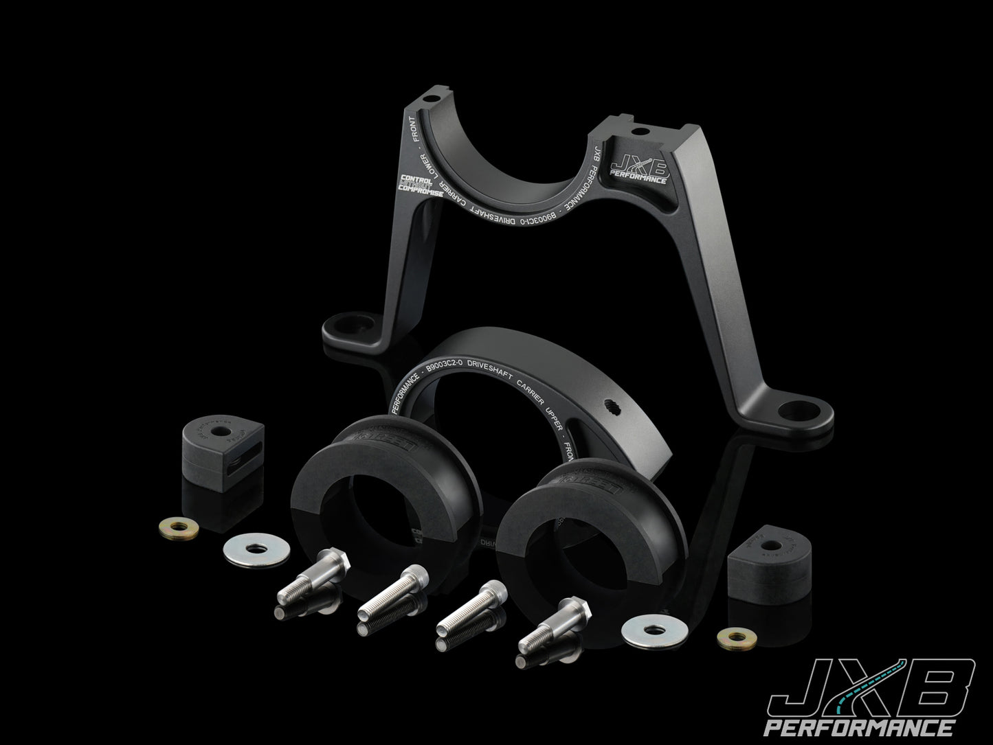 JXB Performance Audi B9 A4/A5/allroad w/Auto Trans Driveshaft Center Support Bearing Carrier Upgrade