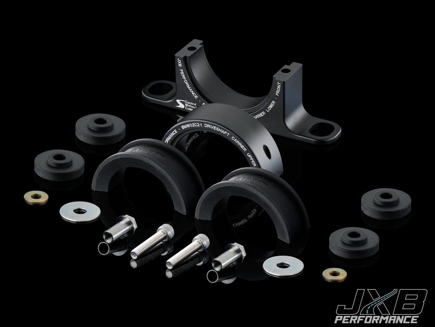 JXB PerformanceBMW E83 X3 Driveshaft Center Support Bearing Carrier Upgrade