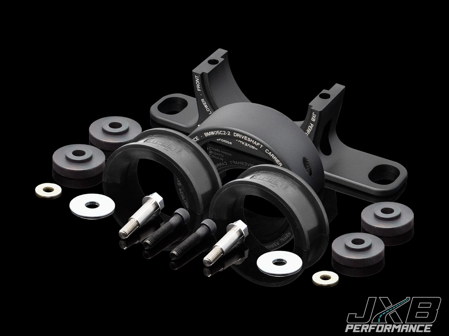 JXB Performance  BMW E65/E66 7 Series Driveshaft Center Support Bearing Carrier Upgrade