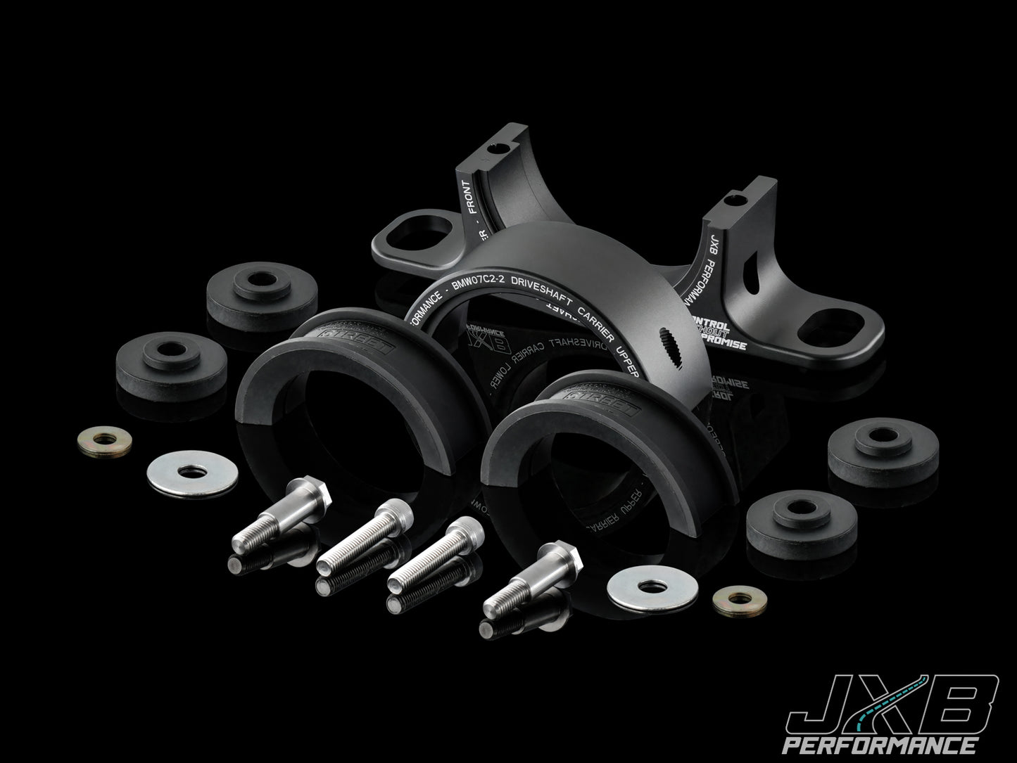 JXB Performance BMW E60/E63/E64 M5/M6 Driveshaft Center Support Bearing Carrier Upgrade