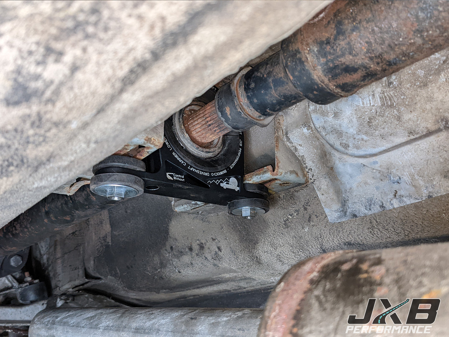 JXB Performance BMW E21/E23/E24/E28 Driveshaft Center Support Bearing Carrier Upgrade