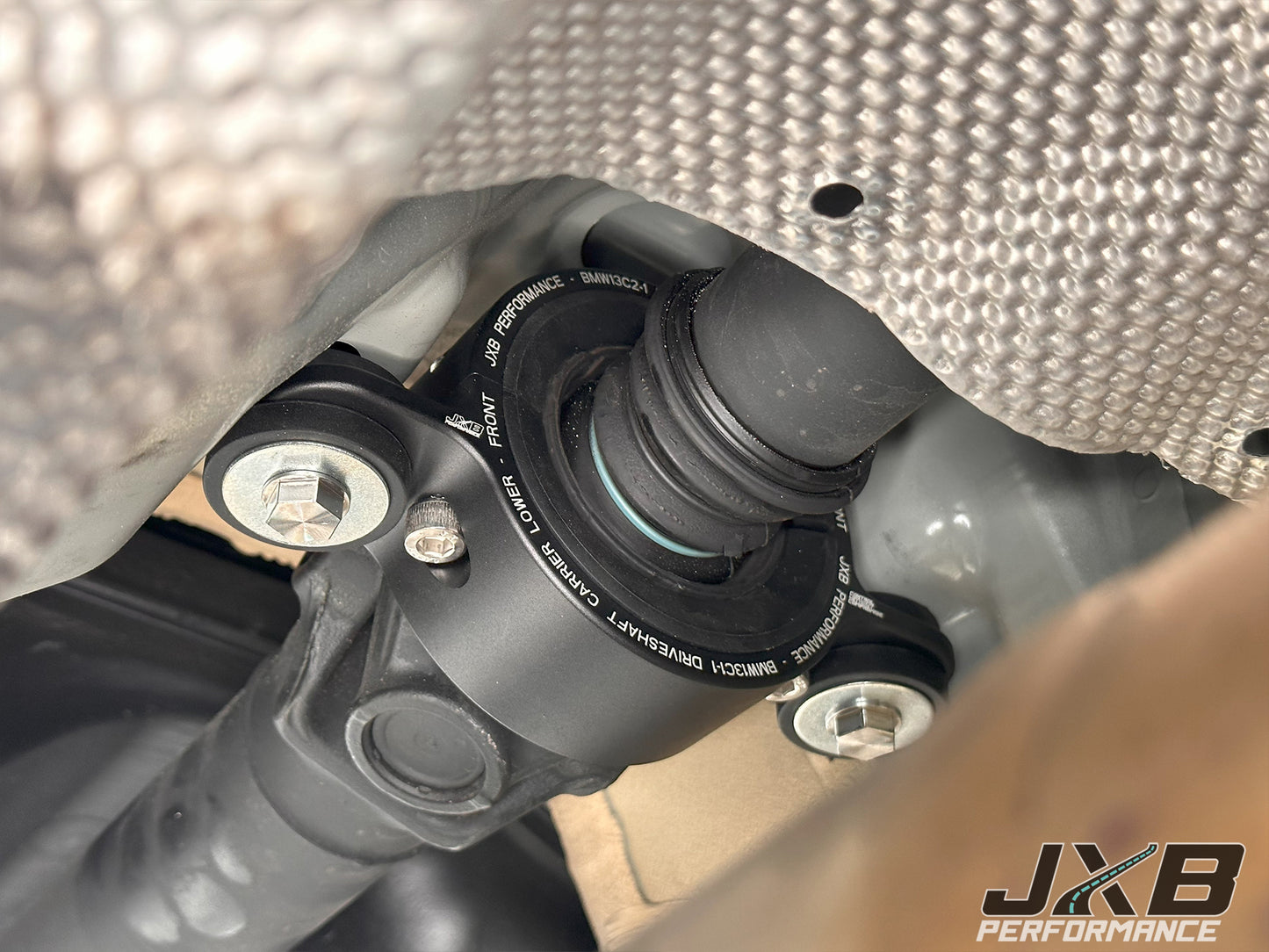 JXB Performance BMW G07 X7 Driveshaft Center Support Bearing Carrier Upgrade