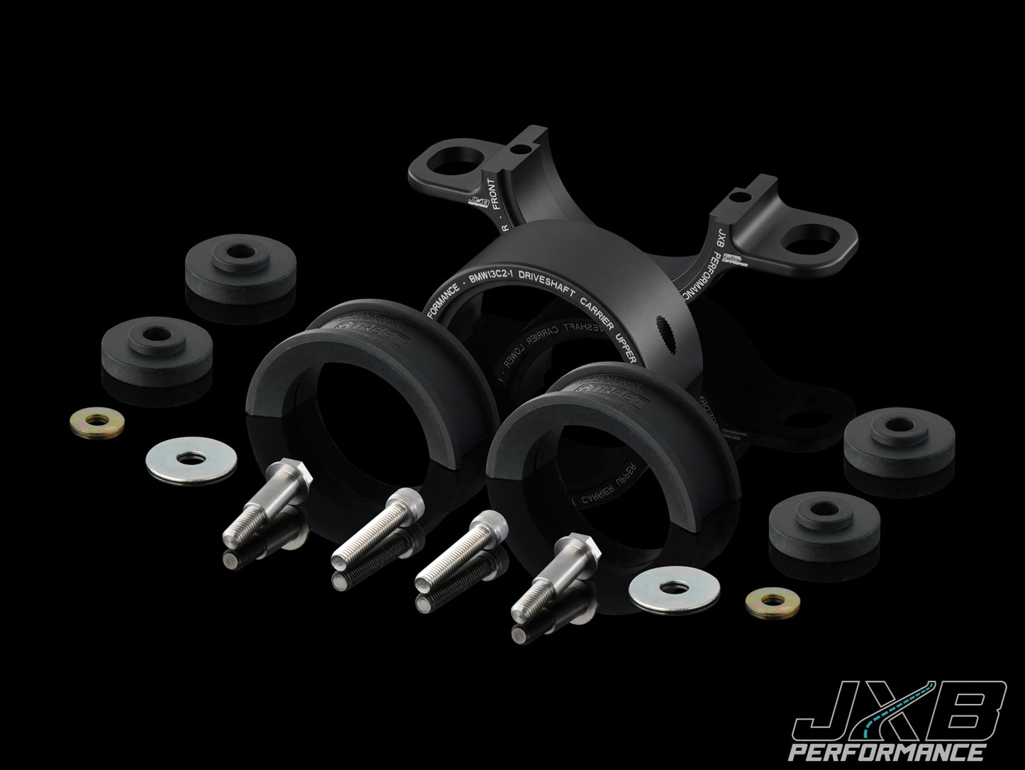 JXB Performance BMW G07 X7 Driveshaft Center Support Bearing Carrier Upgrade
