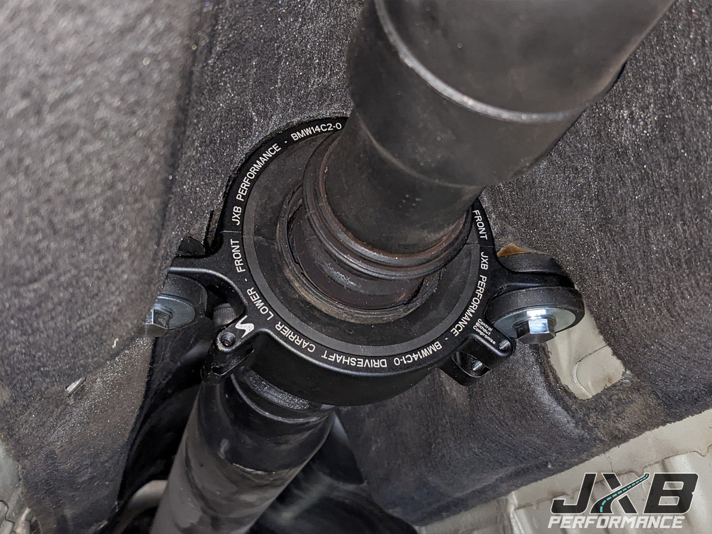 JXB Performance BMW F01/F02/F03/F04 7 Series Driveshaft Center Support Bearing Carrier Upgrade