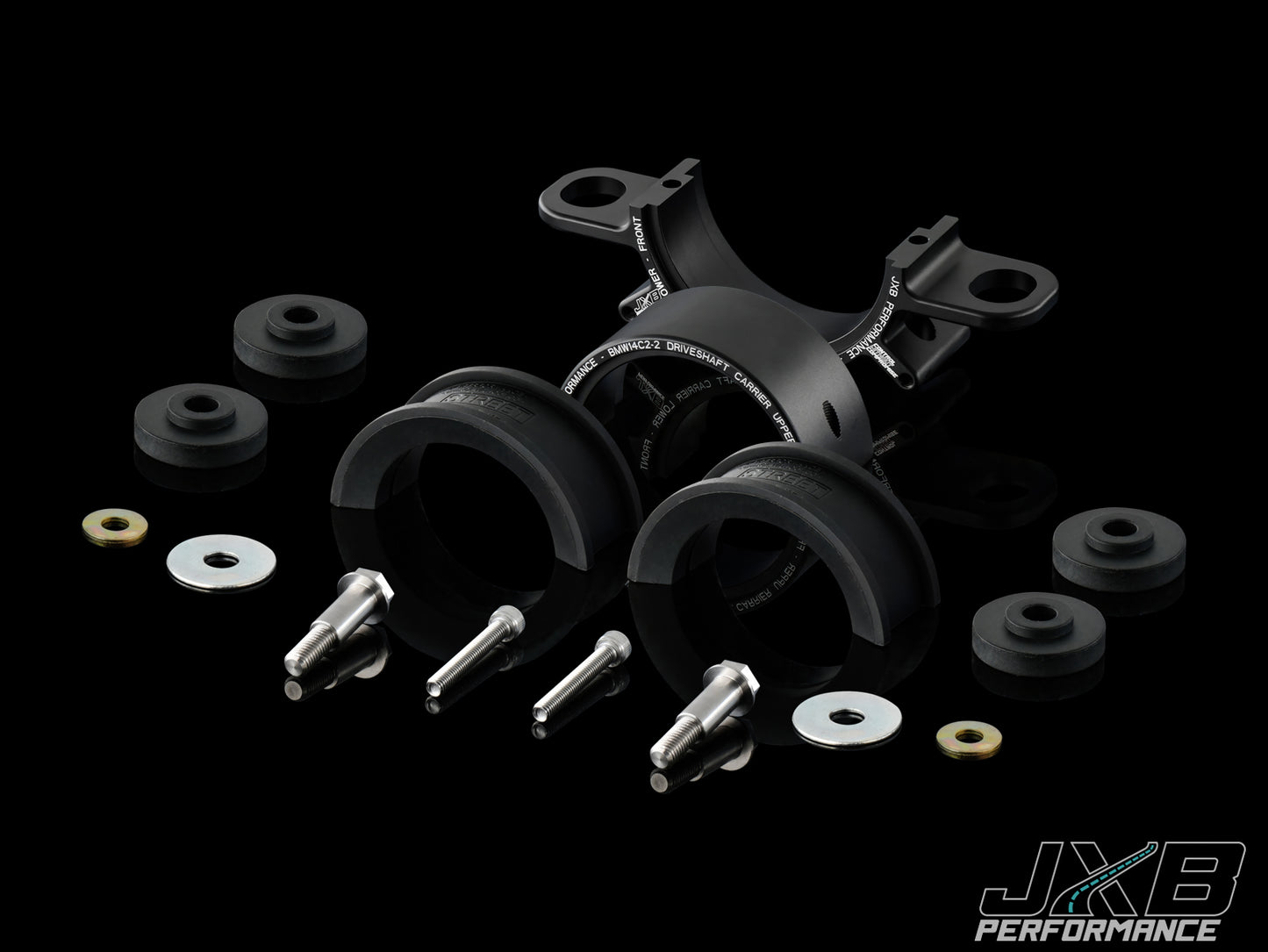 JXB Performance BMW F01/F02/F03/F04 7 Series Driveshaft Center Support Bearing Carrier Upgrade