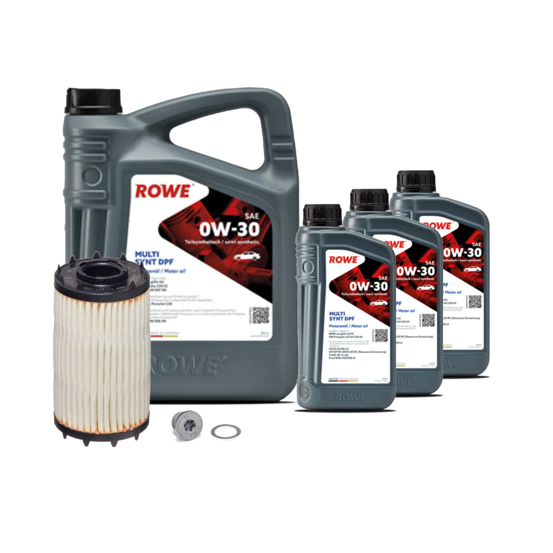 ROWE Hightec Multi Synt DPF SAE 0W-30 Engine Oil Change Kit - 2.9L