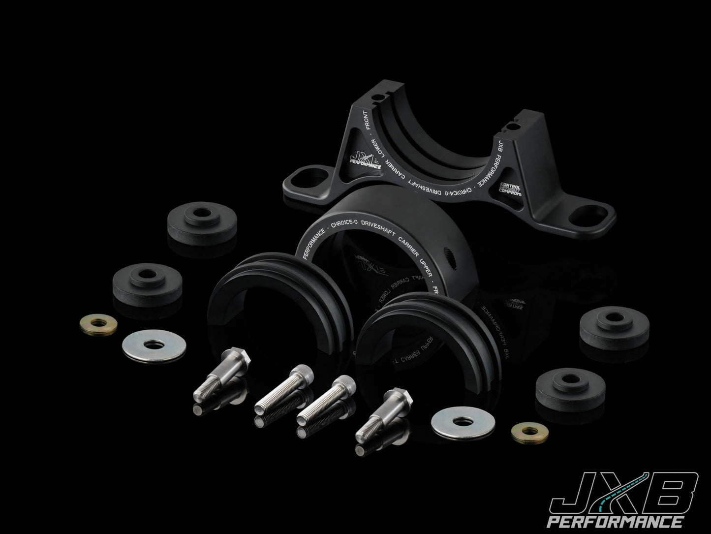 JXB Performance 2015+ Dodge Charger/Challenger/Chrysler 300 Driveshaft Center Support Bearing Carrier Upgrade