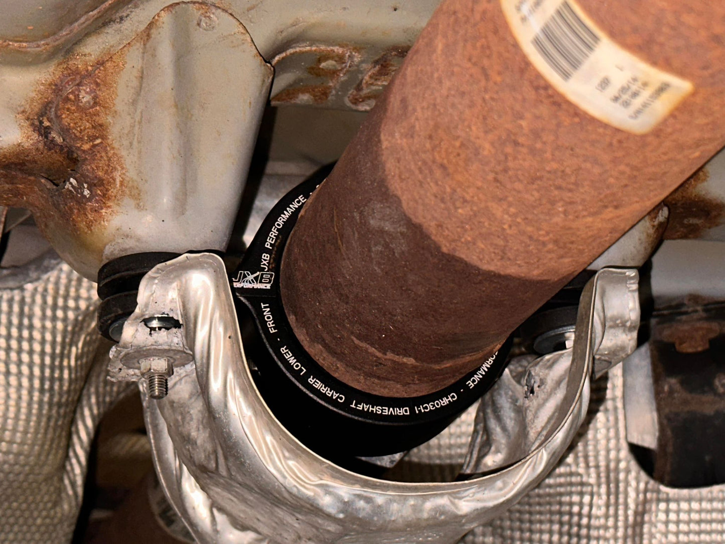 JXB Performance Dodge WD Durango/Jeep WK2 Grand Cherokee Driveshaft Center Support Bearing Carrier Upgrade