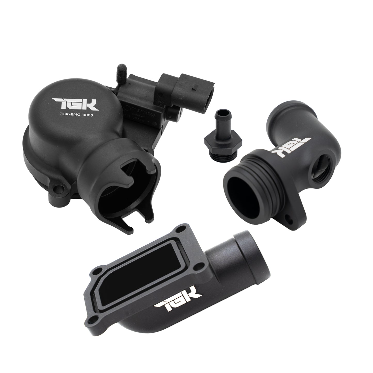 TGK Motorsport Audi 4.0T Coolant Shutoff Delete Piping Kit