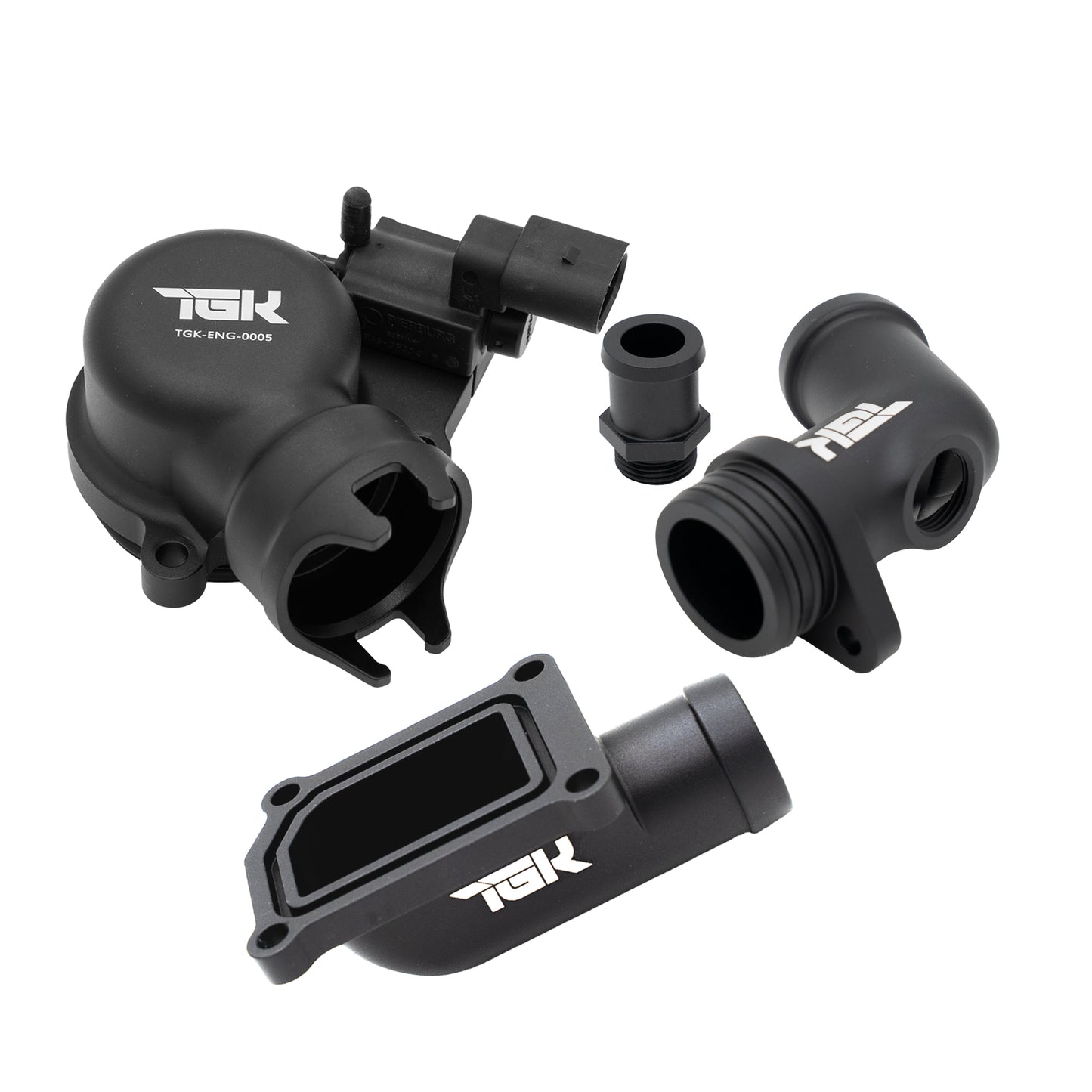 TGK Motorsport Audi 4.0T Coolant Shutoff Delete Piping Kit