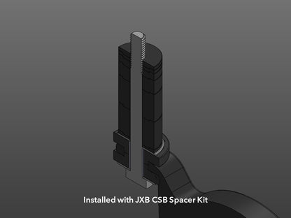 JXB Performance Ford F150 2004+ (10th/11th/12th/13th/14th gen) Driveshaft Center Support Bearing Carrier Upgrade