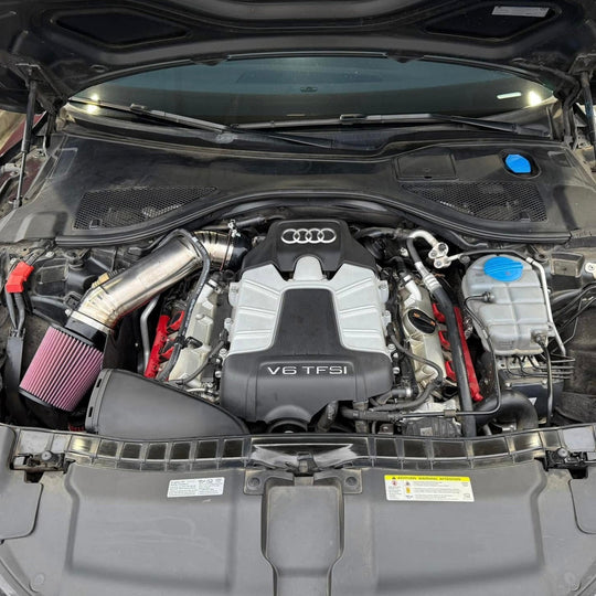 GAS 89mm Titanium Intake, C7 A6/A7 3.0T