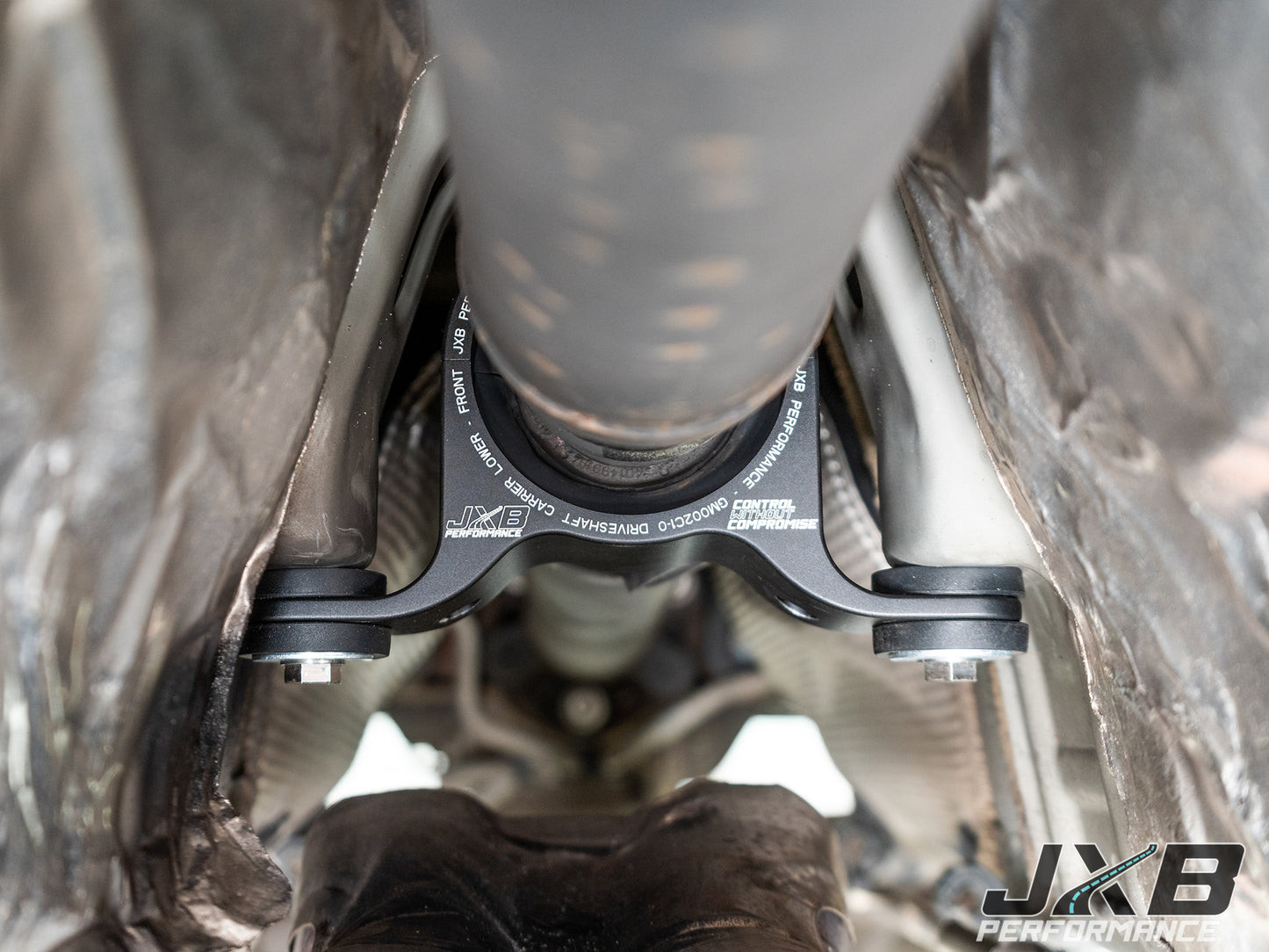 JXB Performance Cadillac ATS/ATS-V, 3rd gen CTS/CTS-V Driveshaft Center Support Bearing Carrier Upgrade