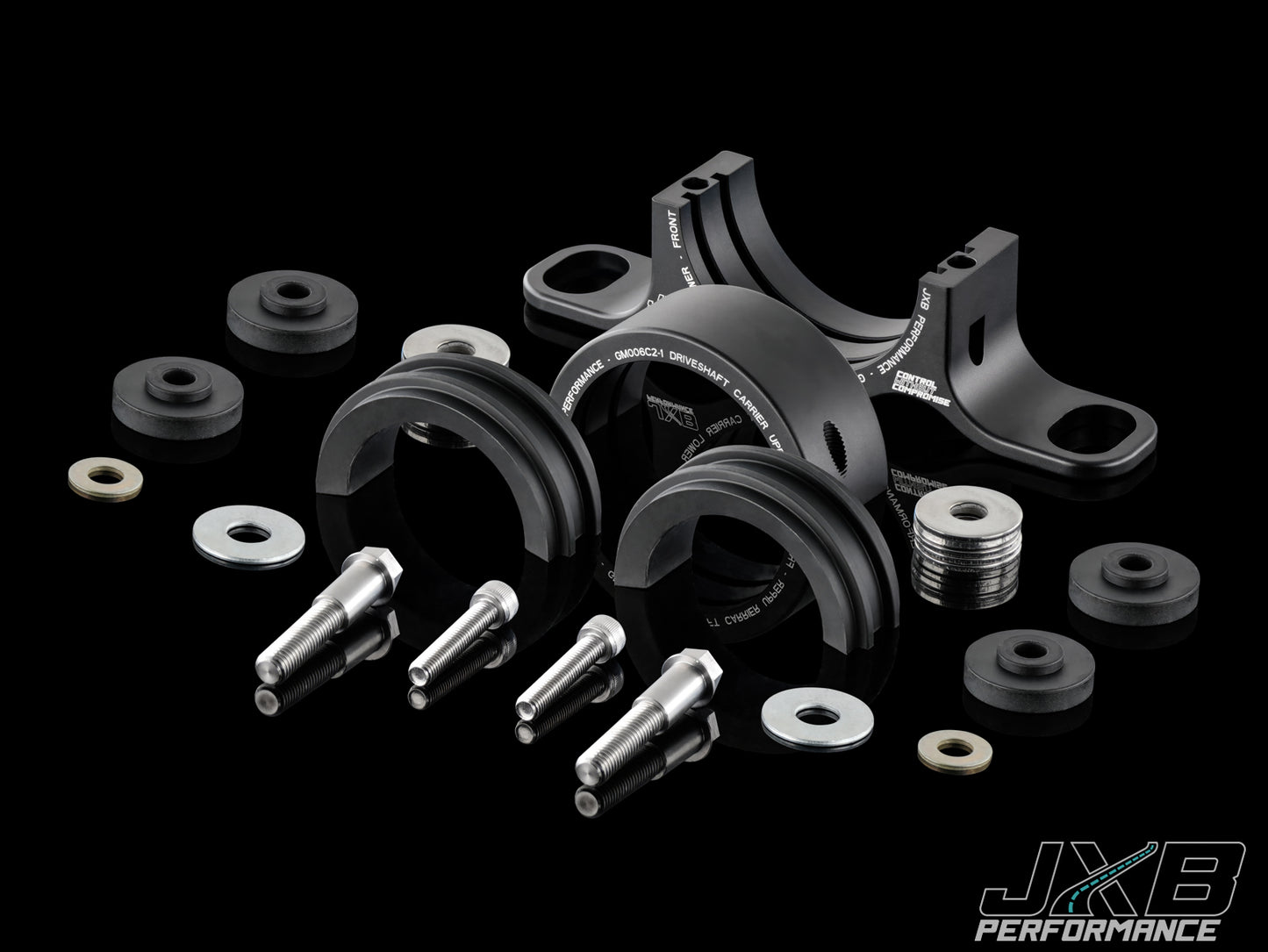 JXB Performance Cadillac CTS-V (2nd Gen) Driveshaft Center Support Bearing Carrier Upgrade