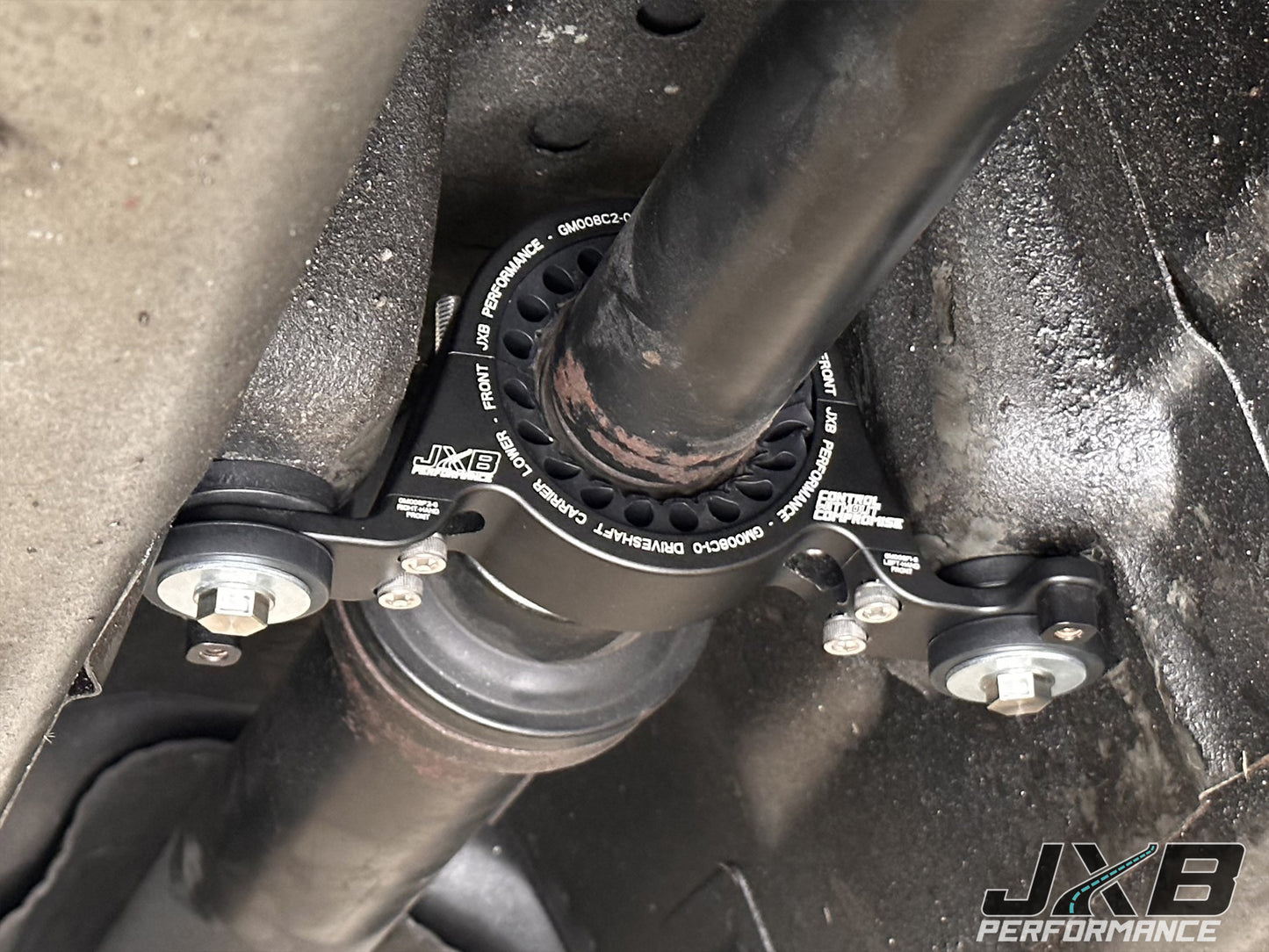 JXB Performance Cadillac CTS-V/STS-V (1st Gen) Driveshaft Center Support Bearing Carrier Upgrade