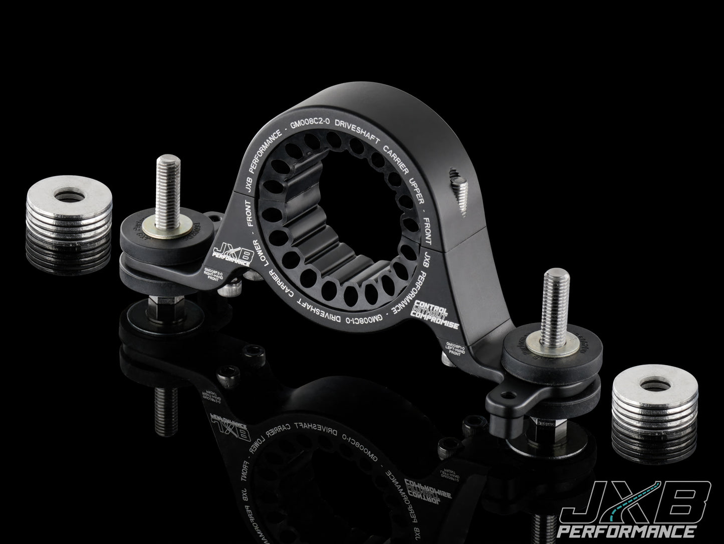 JXB Performance Cadillac CTS-V/STS-V (1st Gen) Driveshaft Center Support Bearing Carrier Upgrade