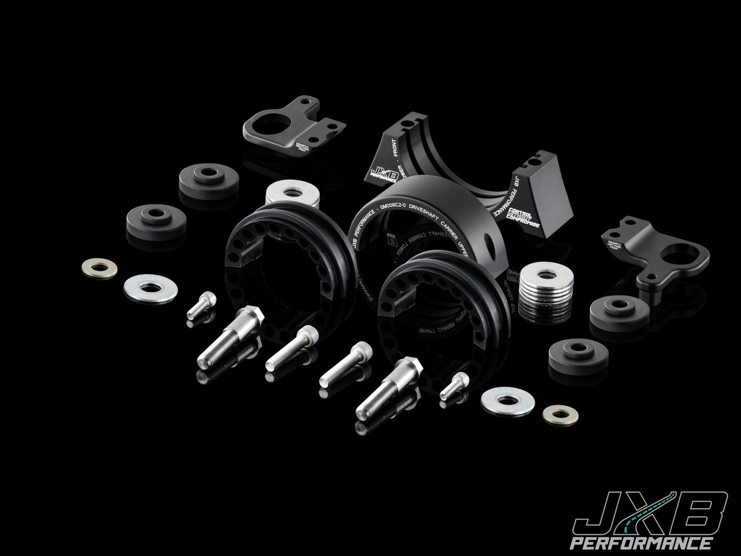 JXB Performance Cadillac CTS-V/STS-V (1st Gen) Driveshaft Center Support Bearing Carrier Upgrade