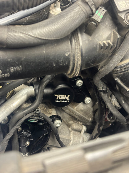 TGK Motorsport Audi EA839 2.9T/3.0T Coolant Shutoff Valve Delete