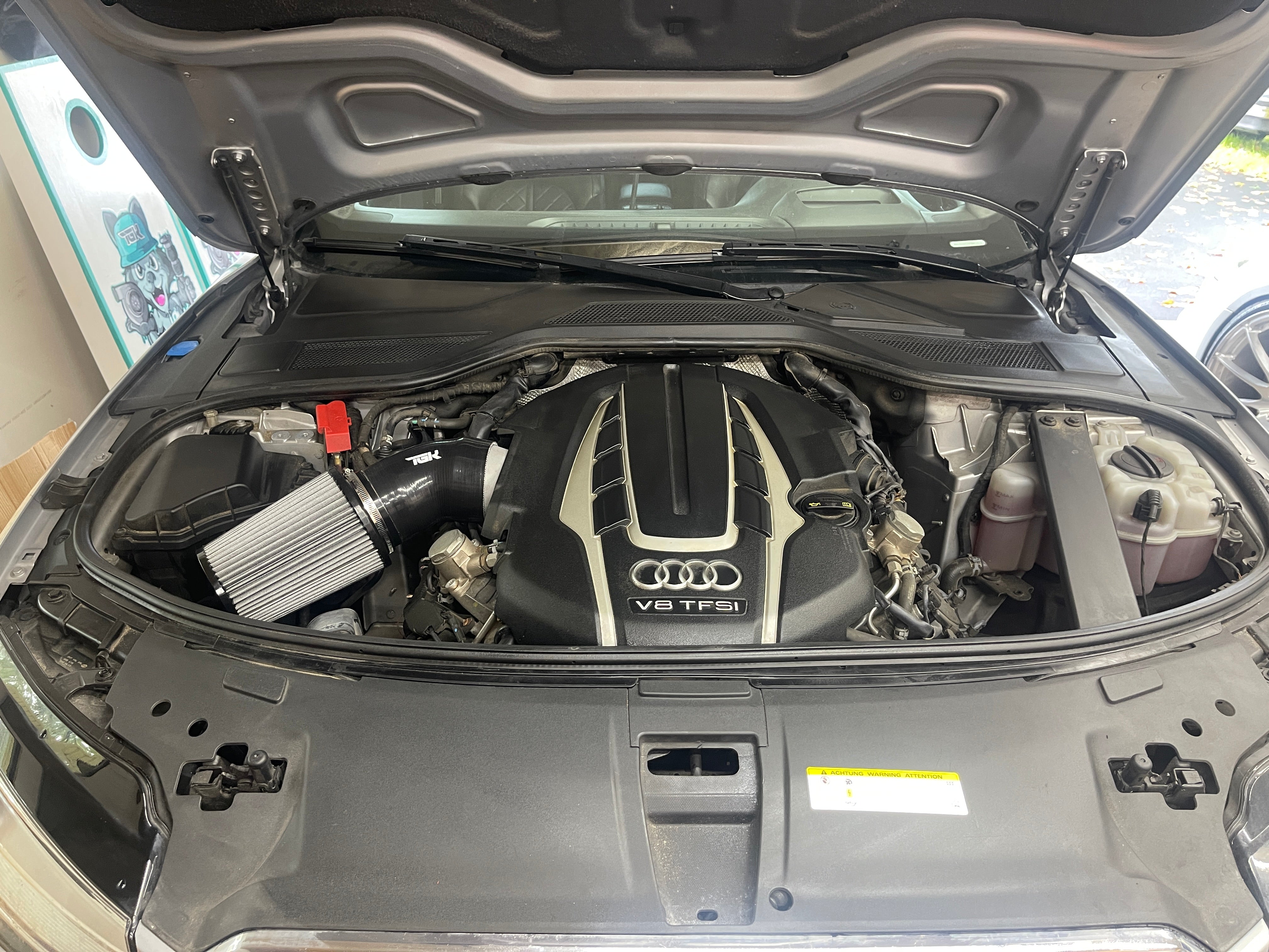 TGK Motorsport Audi 4.0T Air Intake System - D4 A8