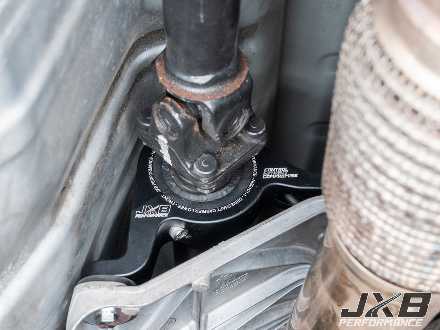 JXB Performance Nissan R35 GT-R Driveshaft Center Support Bearing Carrier Upgrade