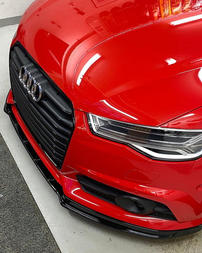 Audi C7.5 A6 S-Line / S6 Front Lip Gloss Black