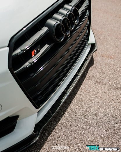 Audi C7.5 A6 S-Line / S6 Front Lip Gloss Black