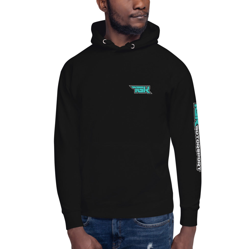 TGK Motorsport Sleeve Hoodie - Teal