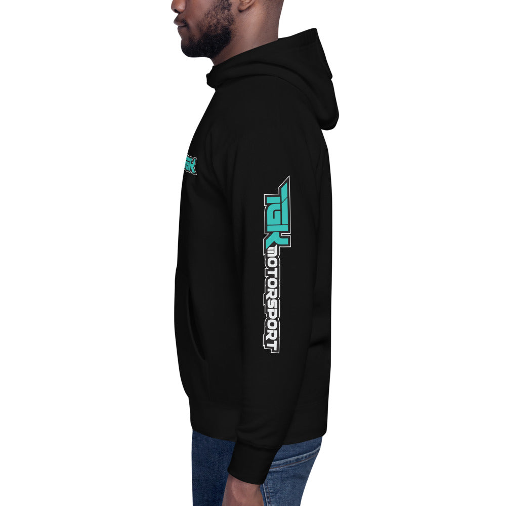 TGK Motorsport Sleeve Hoodie - Teal
