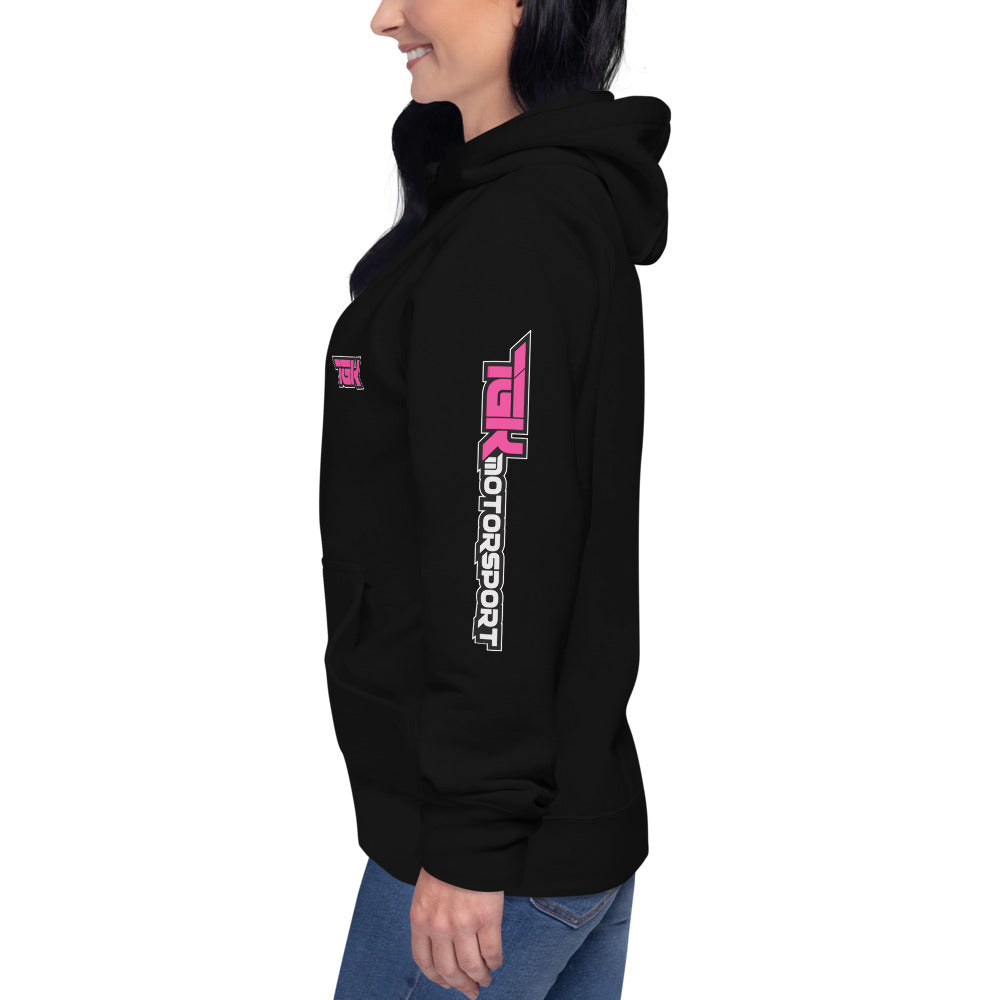 TGK Motorsport Sleeve Hoodie - Pink