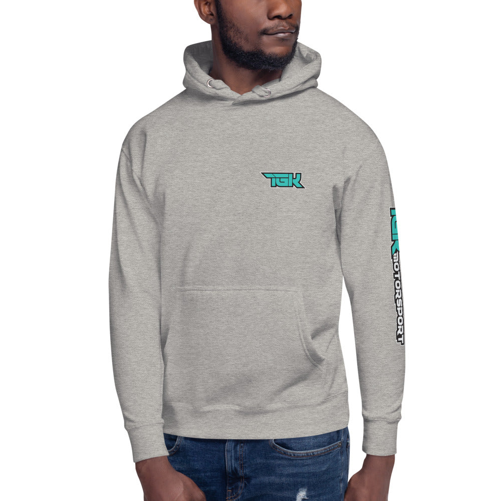 TGK Motorsport Sleeve Hoodie - Teal