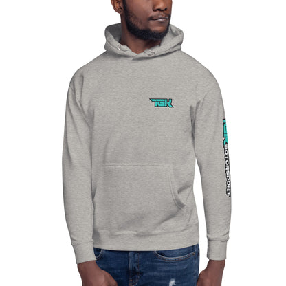 TGK Motorsport Sleeve Hoodie - Teal