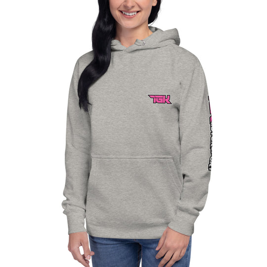 TGK Motorsport Sleeve Hoodie - Pink