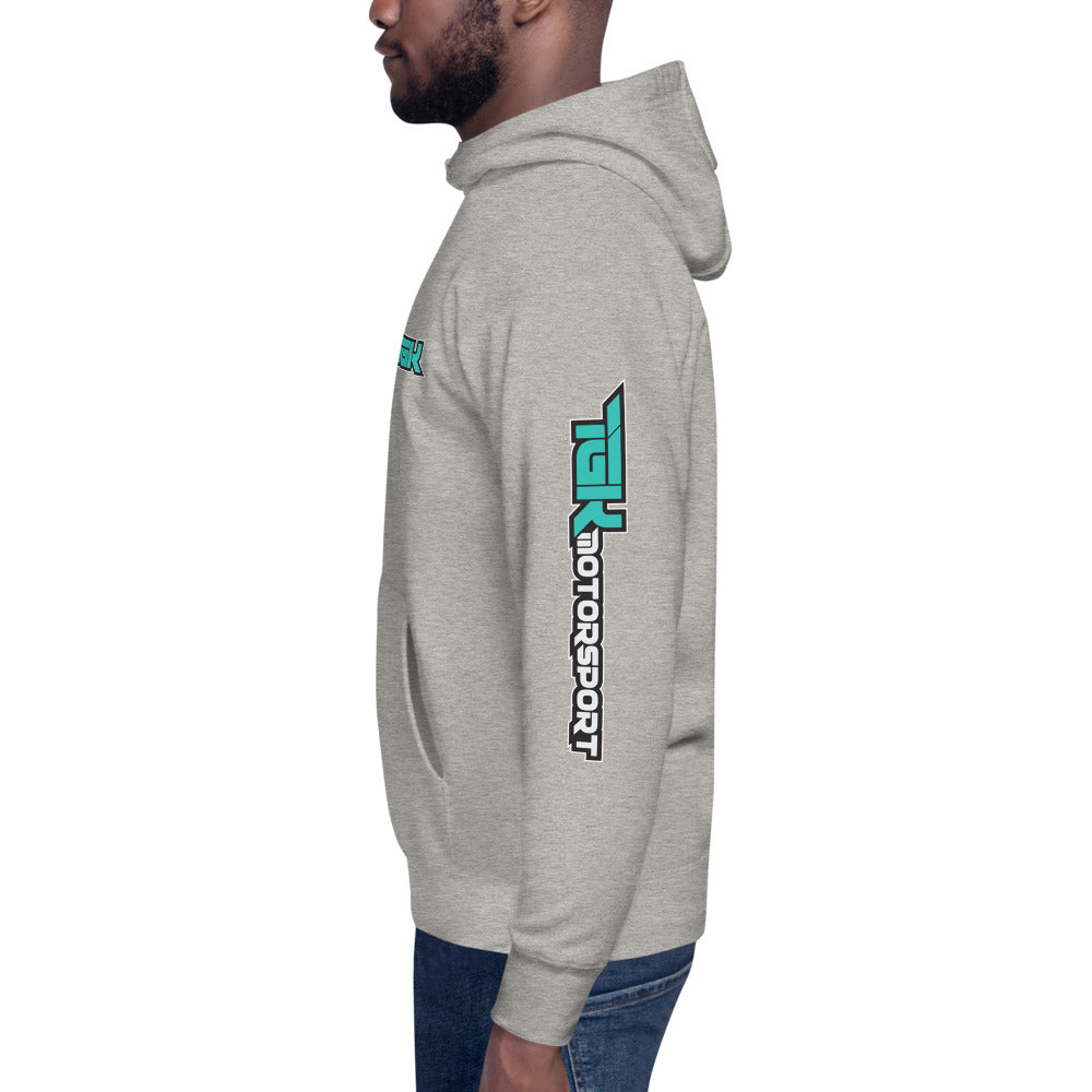 TGK Motorsport Sleeve Hoodie - Teal