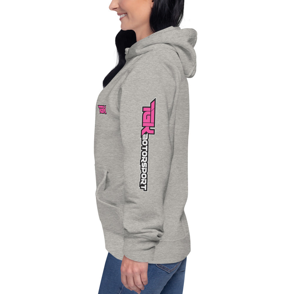 TGK Motorsport Sleeve Hoodie - Pink