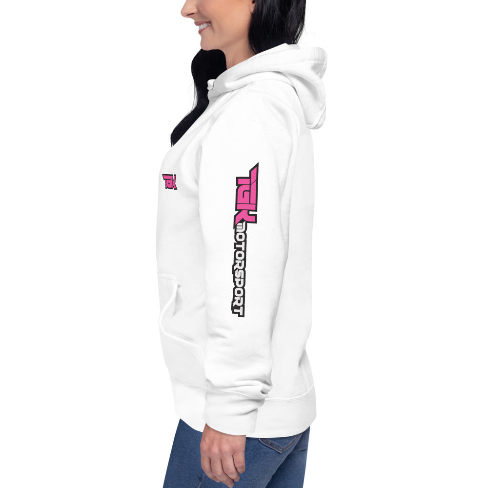 TGK Motorsport Sleeve Hoodie - Pink